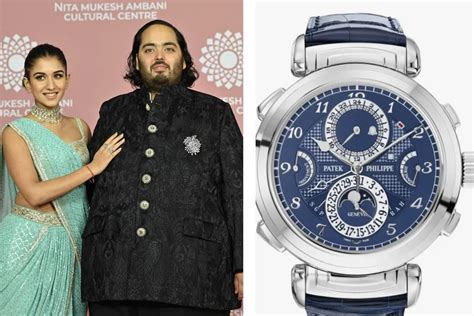 indian watches anant ambani.